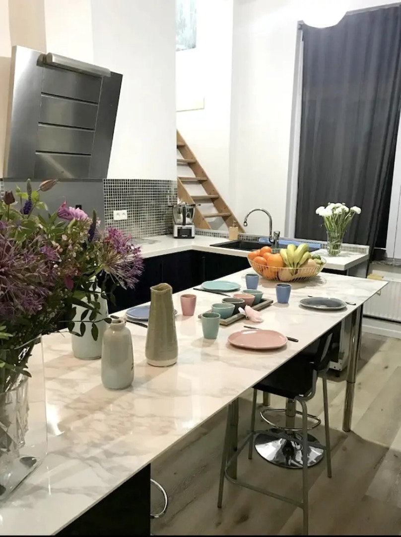 Apartment With one Bedroom in Saint-gilles, With Wonderful City View, Furnished Balcony and Wifi