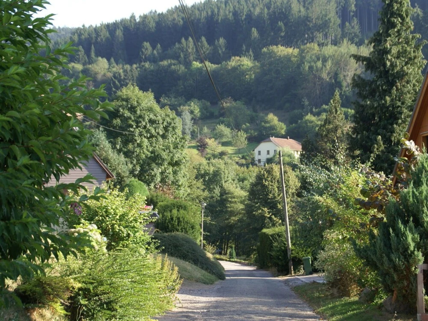 Wooden Chalet, Skiing in the Winter Season