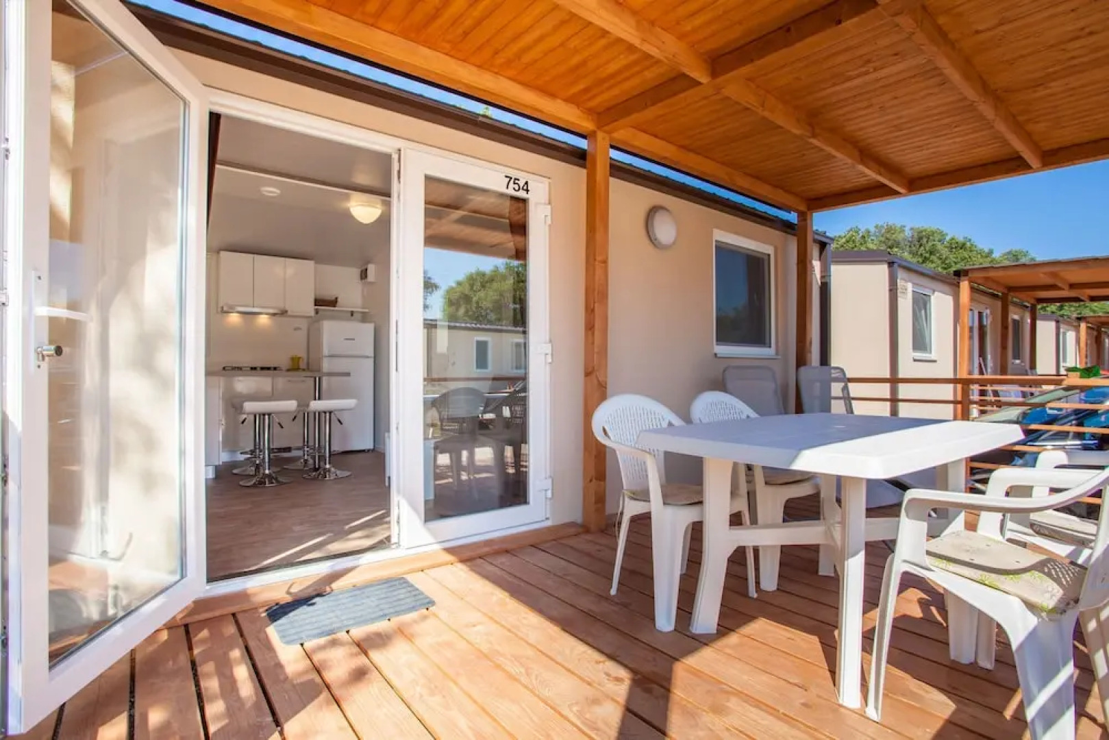 Mobile Homes Delta at Campsite Lopari