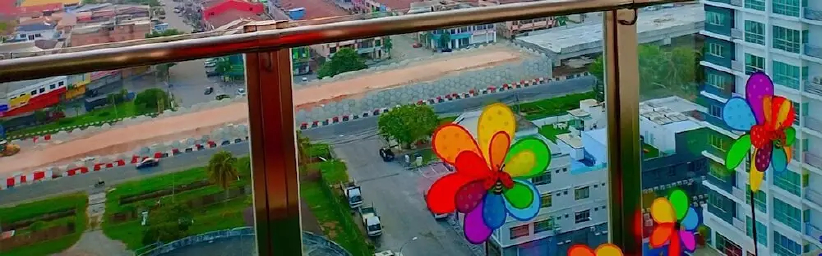 Windmill Cartoon at Sunrise Homestay