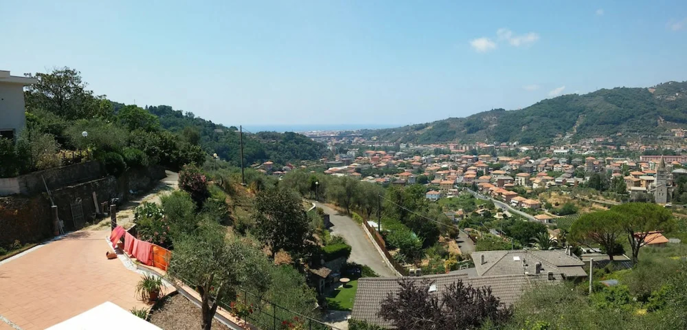 Room in Villa - Room on the Hill With Garden and sea View