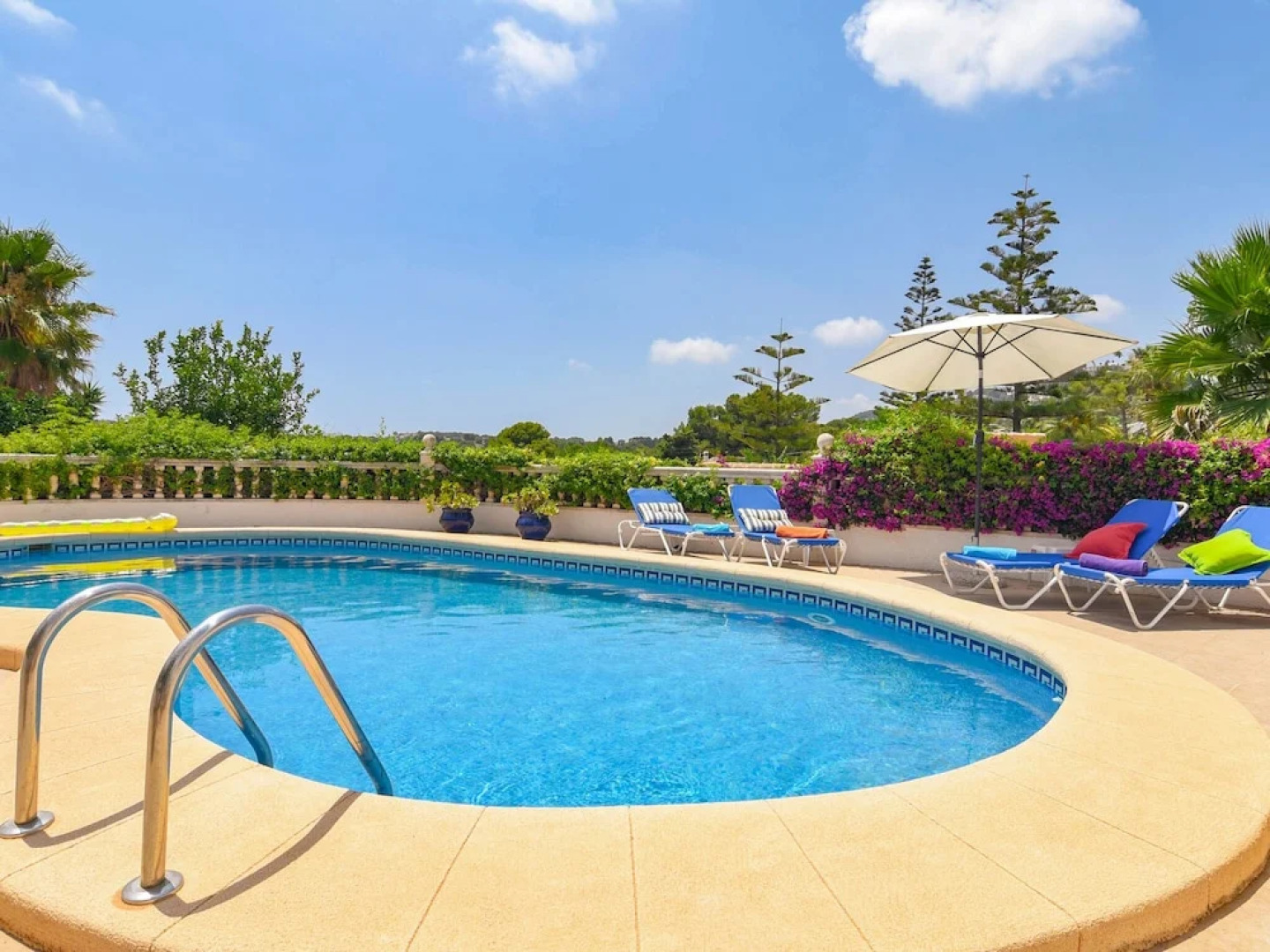 Beautiful Family House in Moraira Private Swimming Pool Near the Golf Course