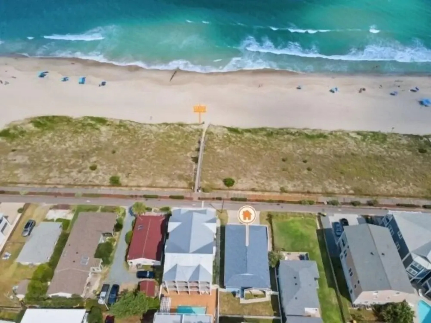By The Kure Beach Pier 4 Bedroom Villa by Redawning