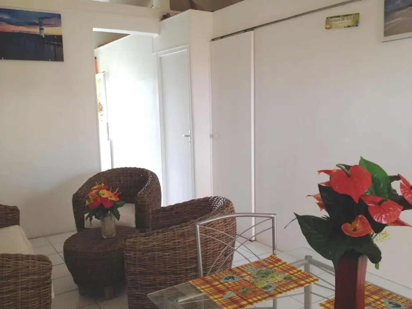 Apartment With 2 Bedrooms in Bouillante, With Wonderful sea View, Furn