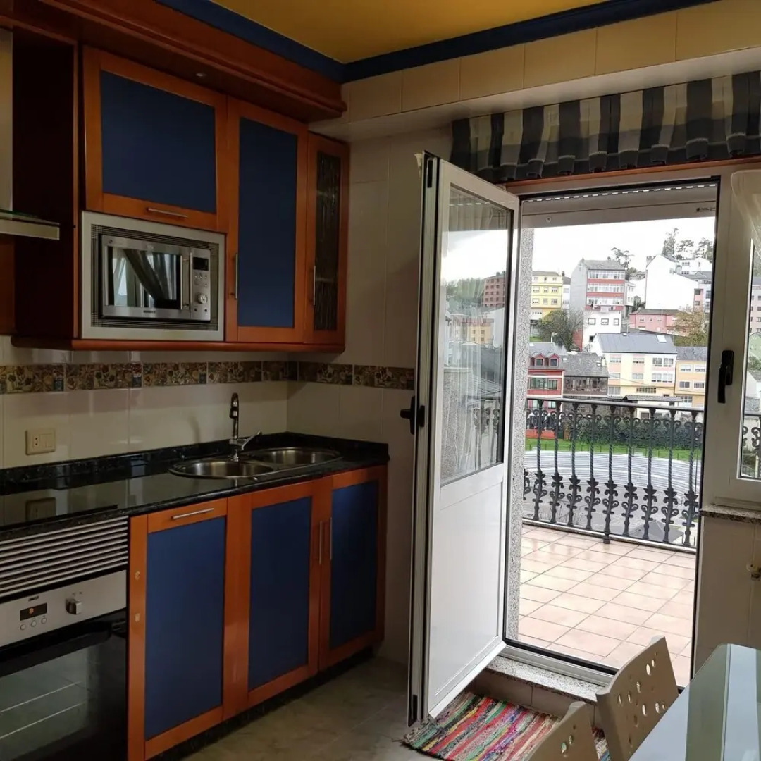 Apartment With 3 Bedrooms in Sarria, With Wonderful City View and Furnished Terrace