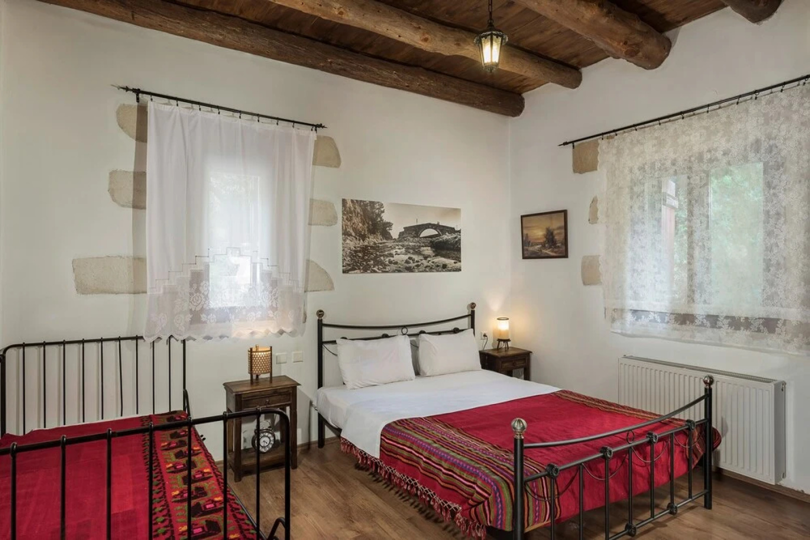 Villa Aloni-traditional Stone Villa With Nice View,pool and Garden