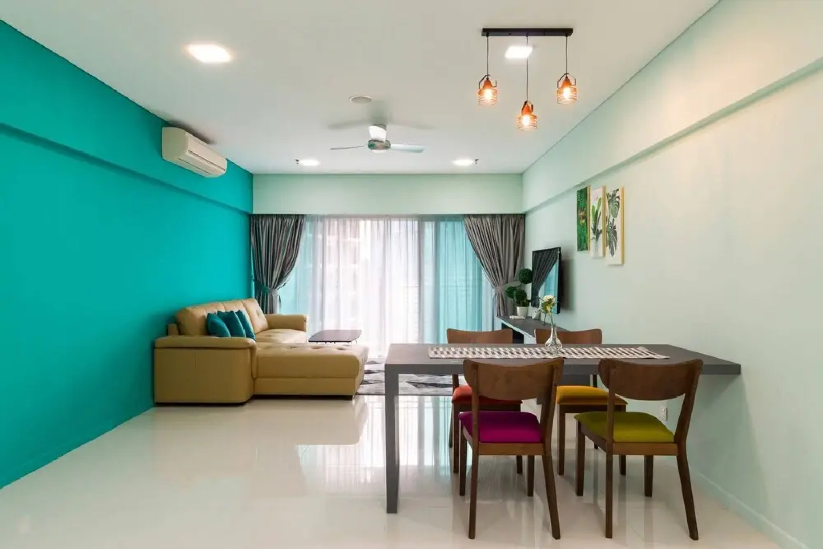 Spacious Condo for 6 in KL City Center