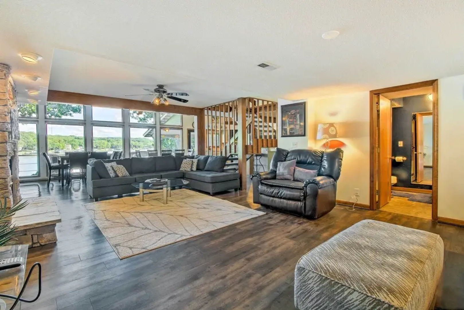 Private Fire Pit & Dock: Lakefront Missouri Home