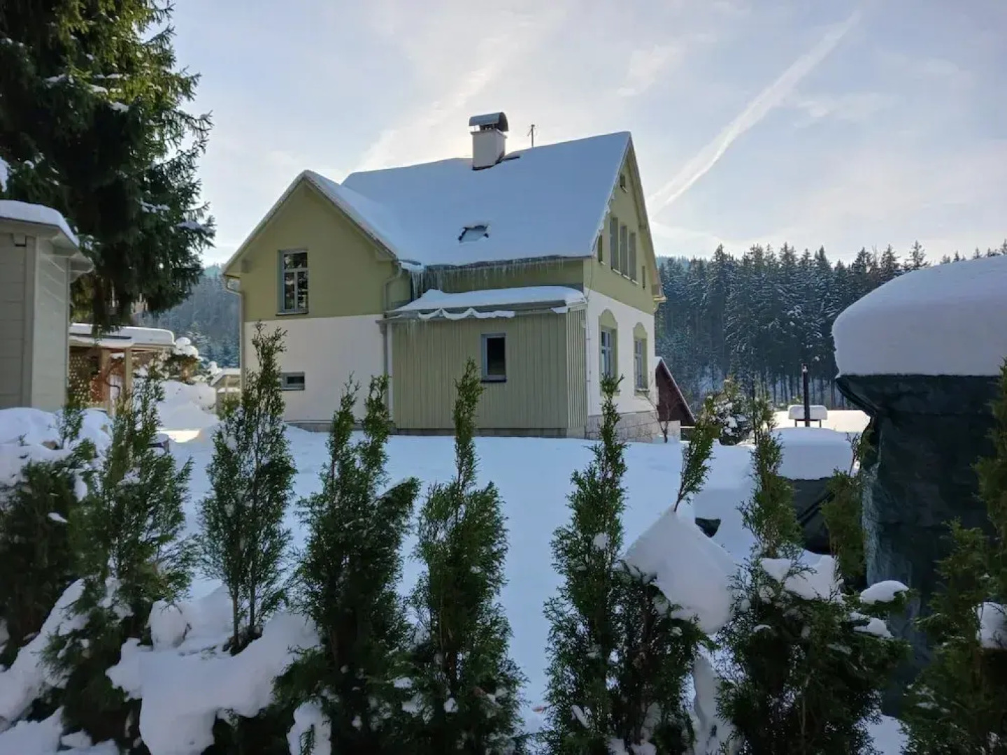 Villa in Jablonec With Sauna & Hot Tub