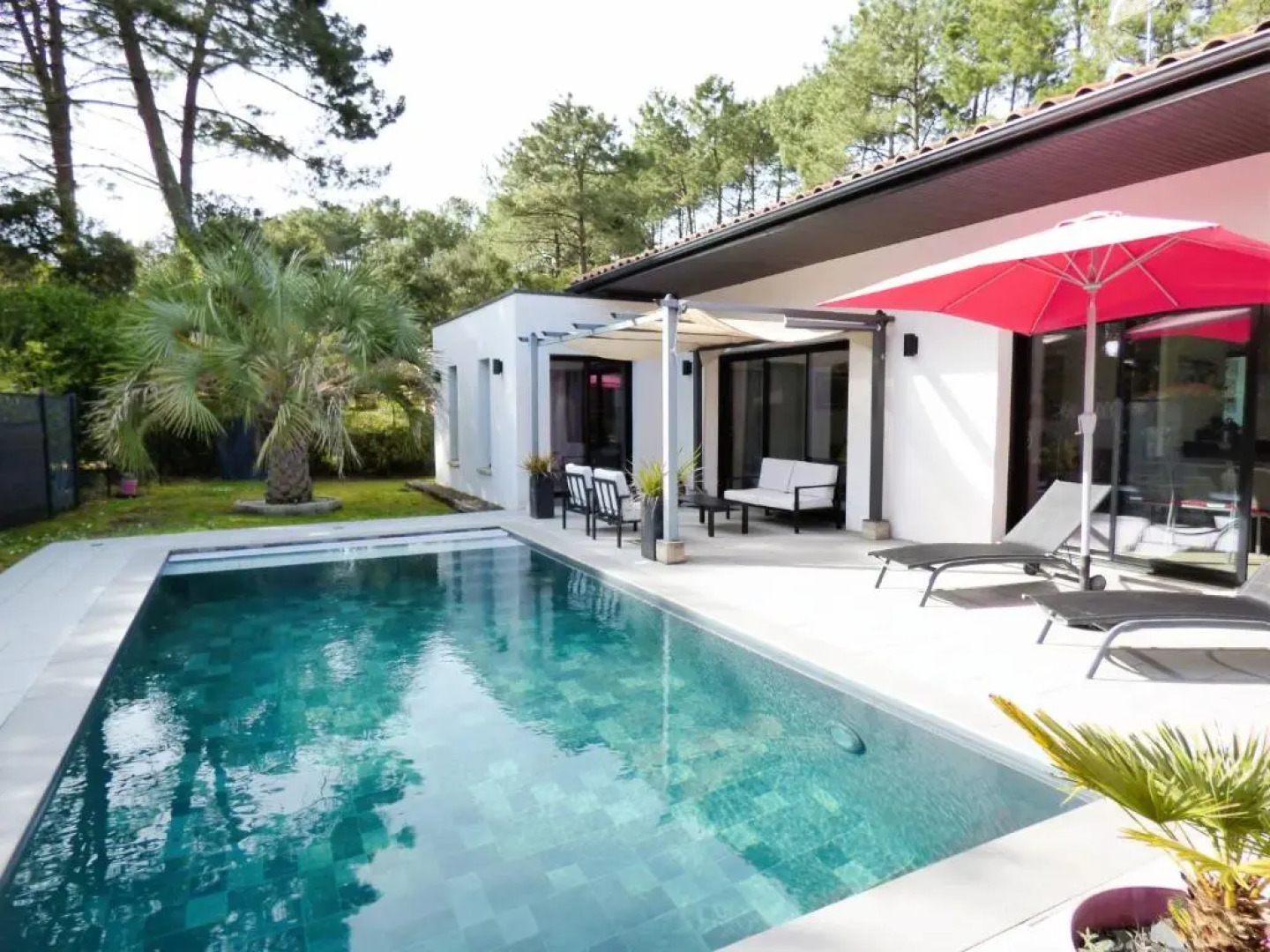 VILLA LUCIA, 8 PERS, au calme, proche plage à Vieux-Boucau