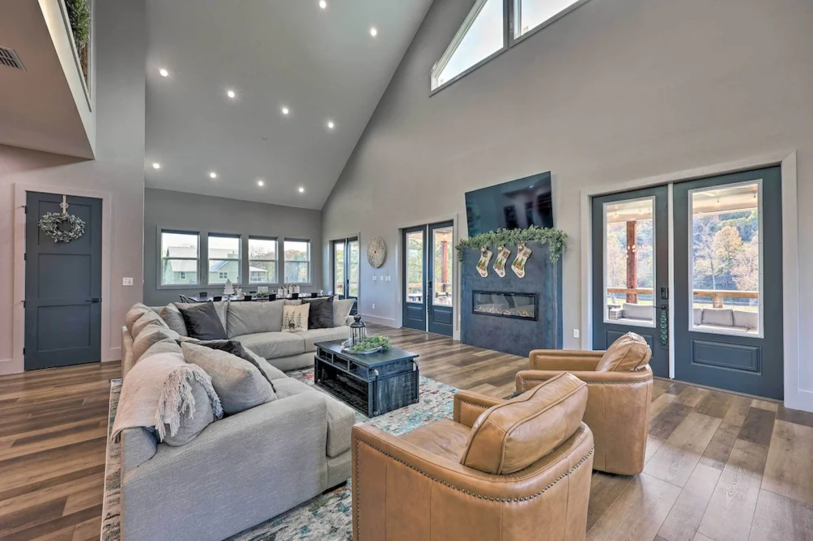 Lavish Riverfront Escape w/ Gas Grill!