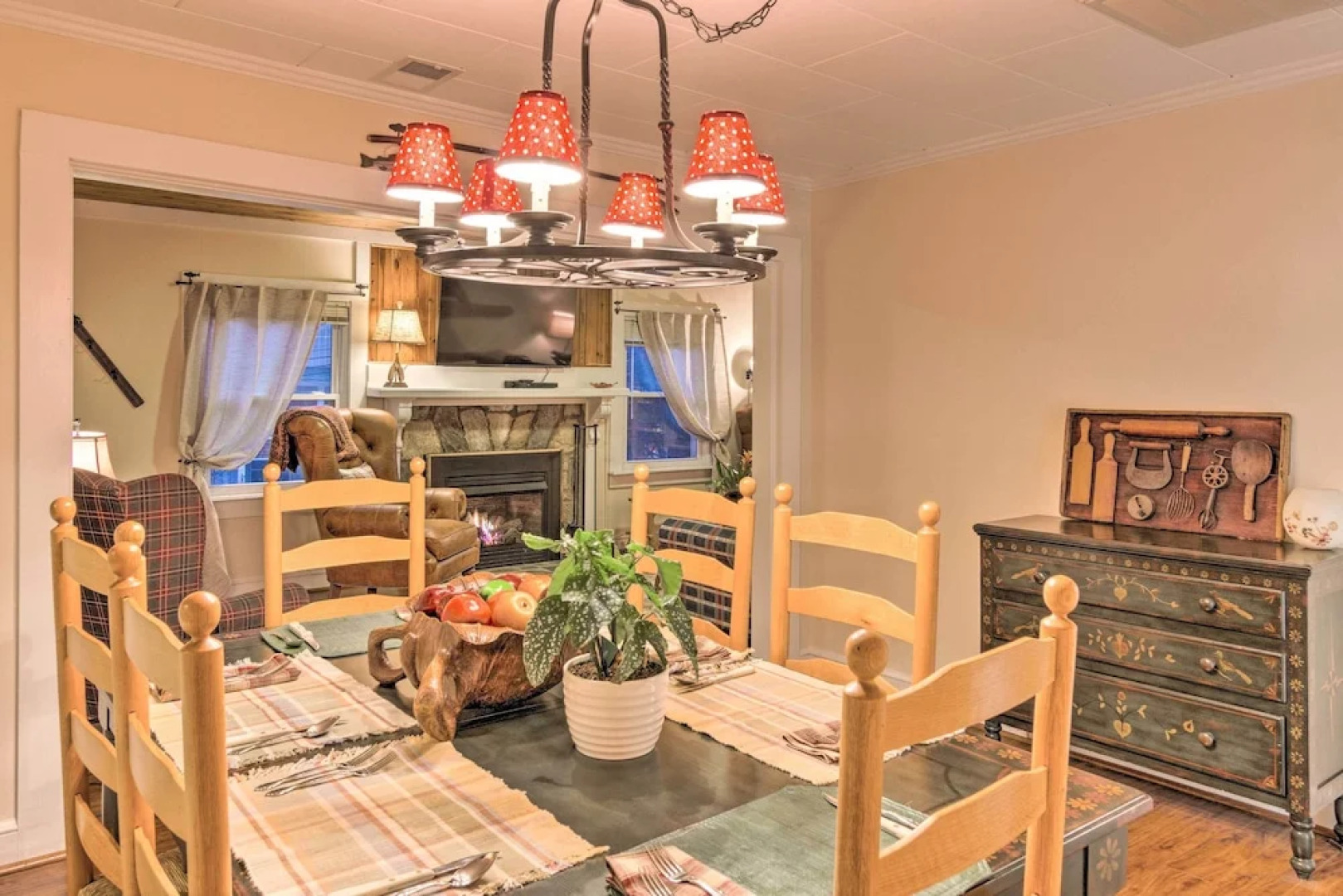 Mtn Views + Fire Pit: Serene Chimney Rock Abode