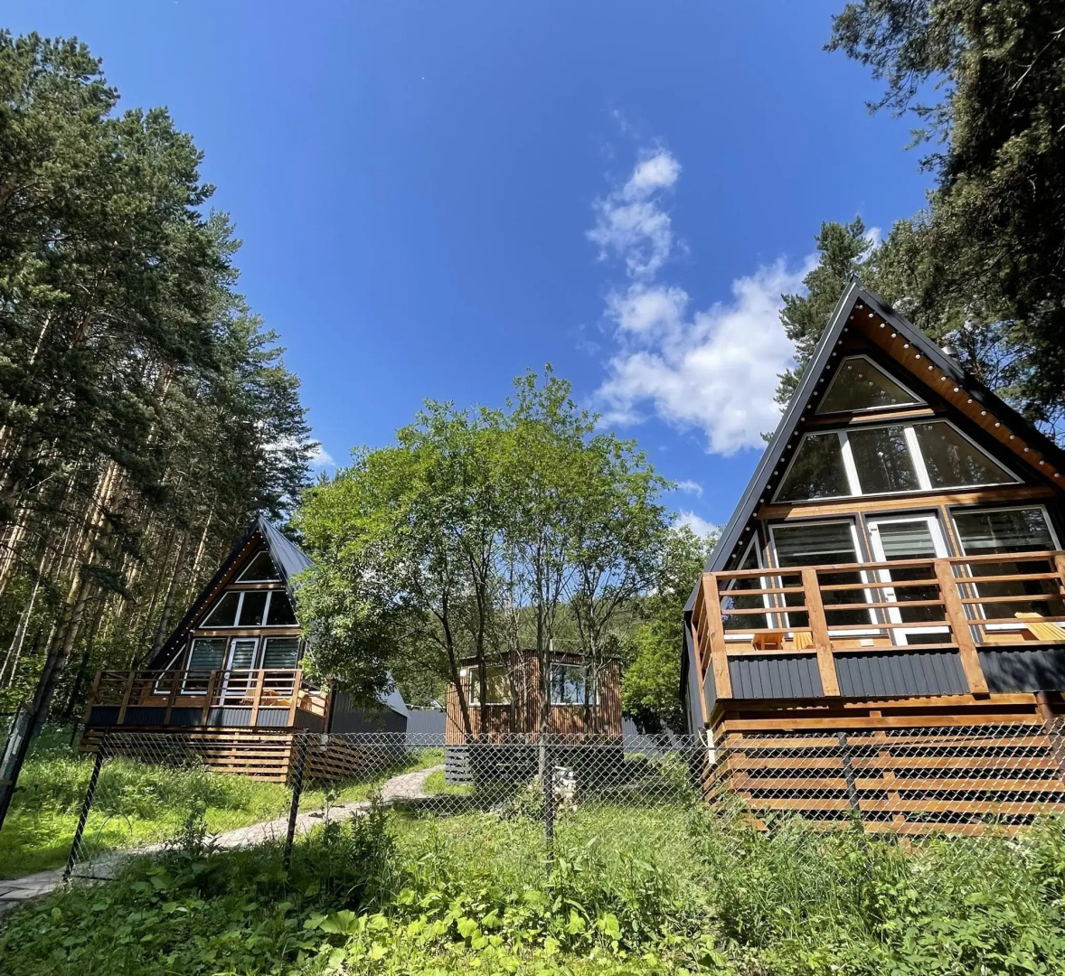 Гостевые дома A-frame (А-фрейм)