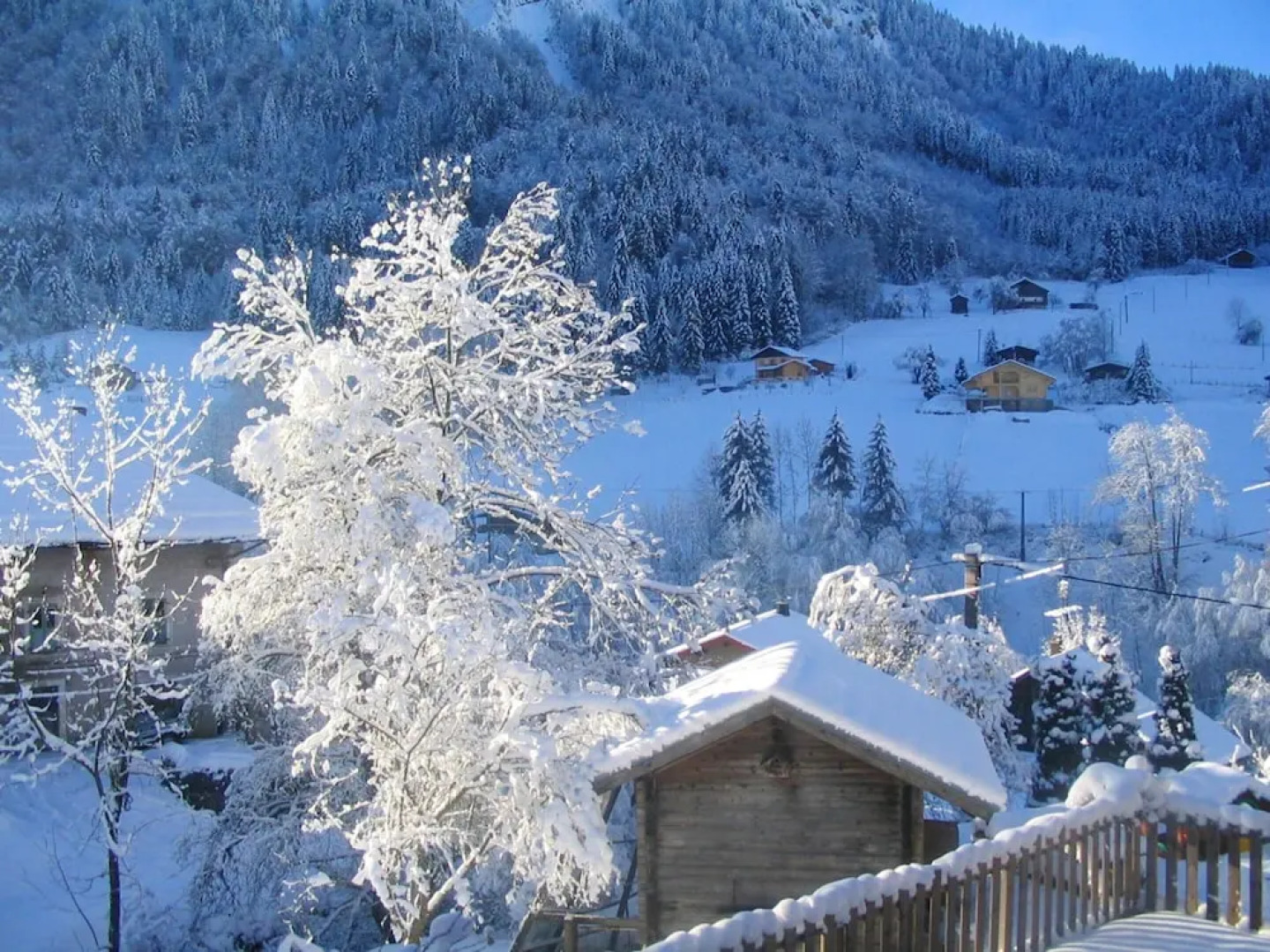Chalet With 2 Bedrooms in Entremont, With Wonderful Mountain View, Pri