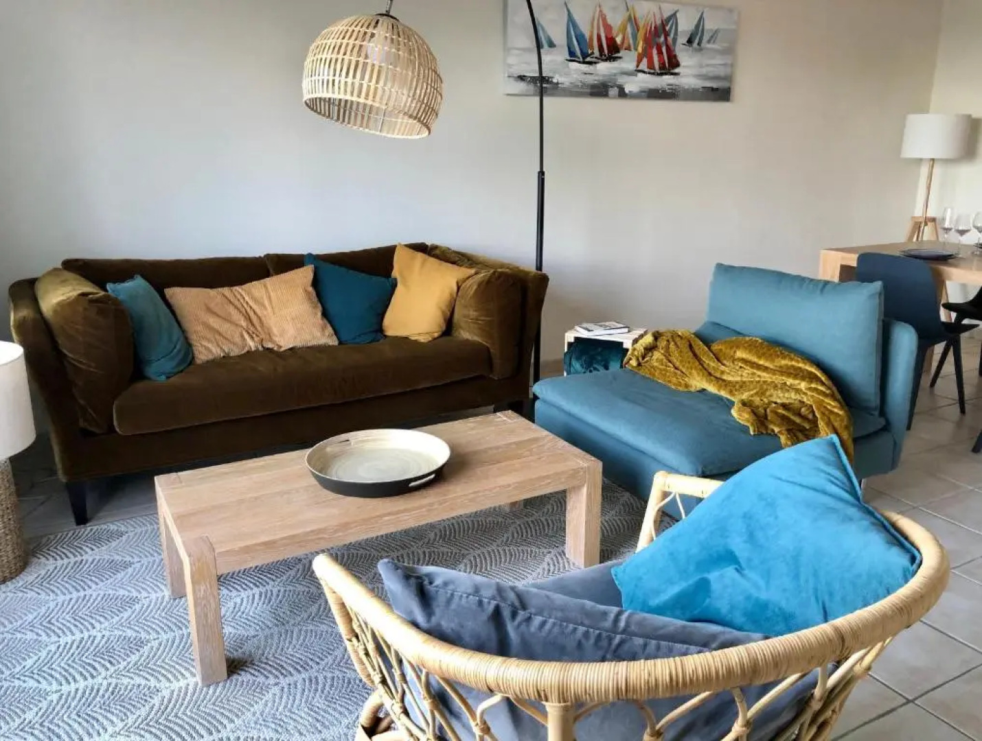 Appartement vue mer à 100m de la plage au centre de Carantec