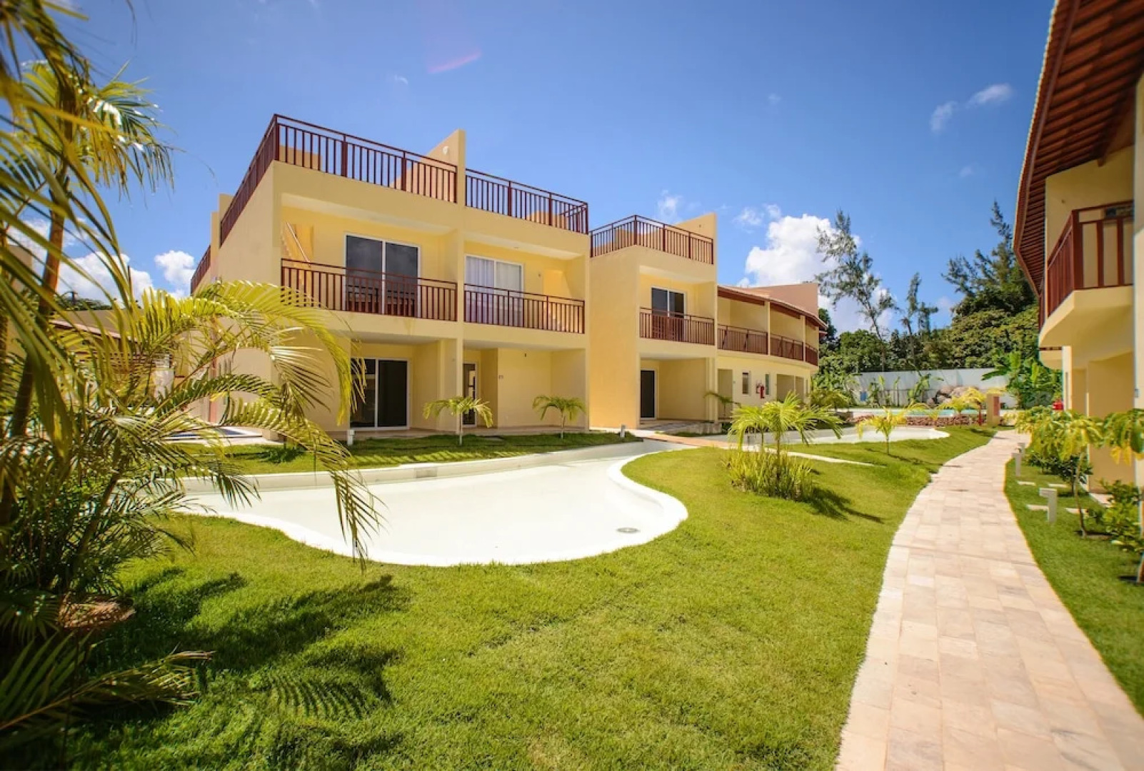 Confortável apart no Solar Água Pipa