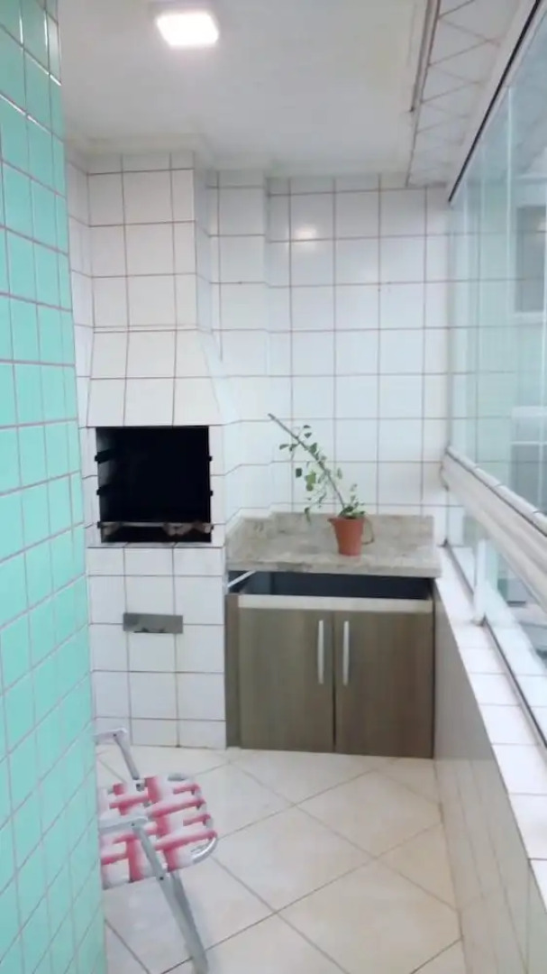 Apto. Pé na areia com Churrasqueira