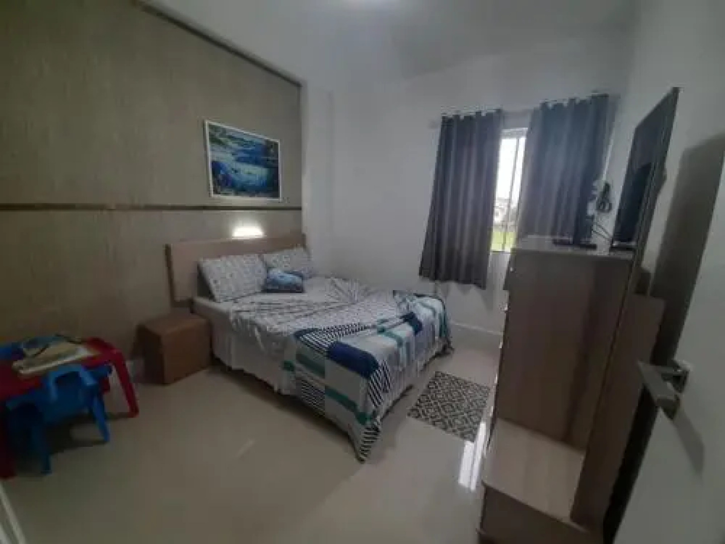 Lindo apartamento 3 dorm a 100m da praia de Perequê