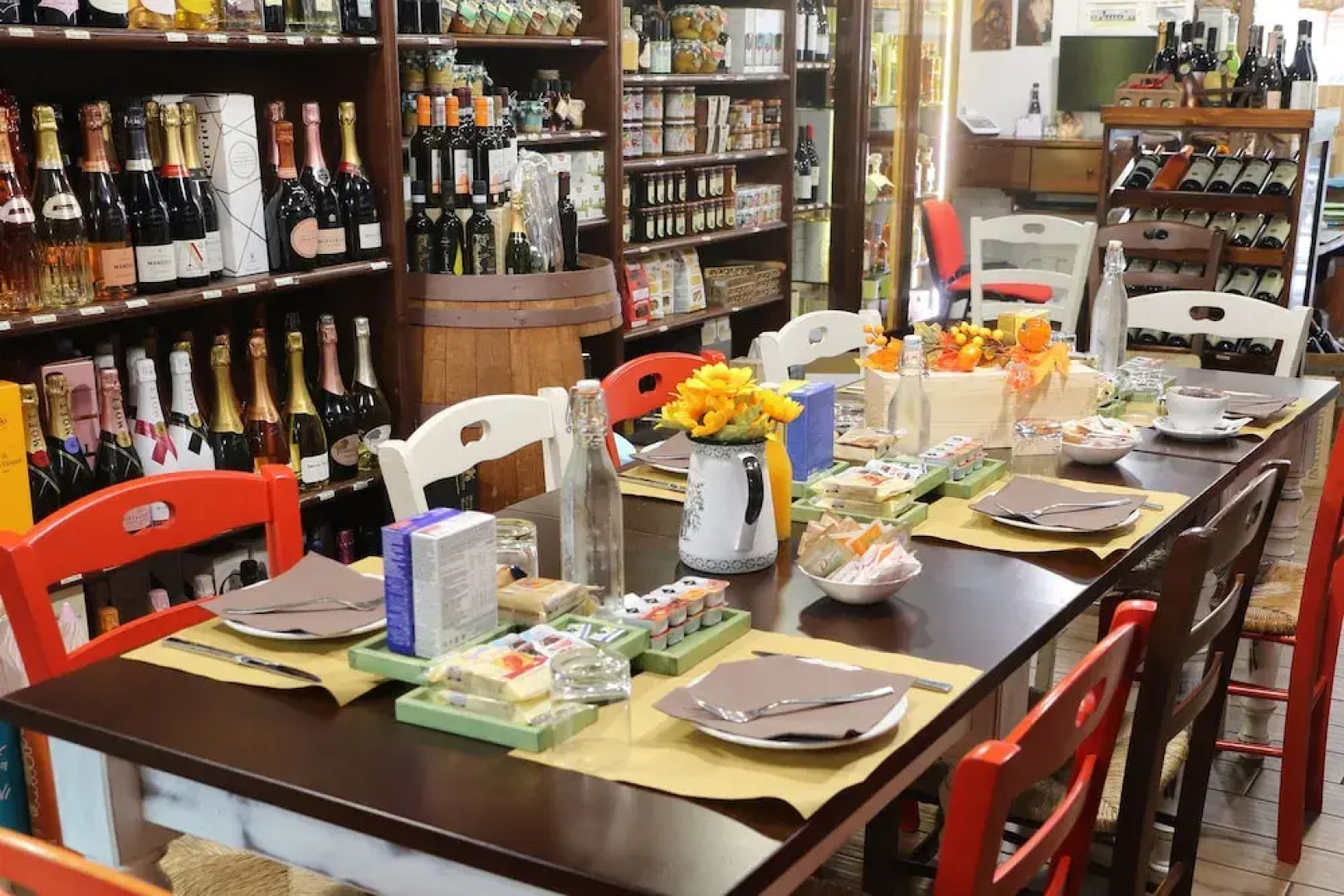 Le stanze di Vino Rosso