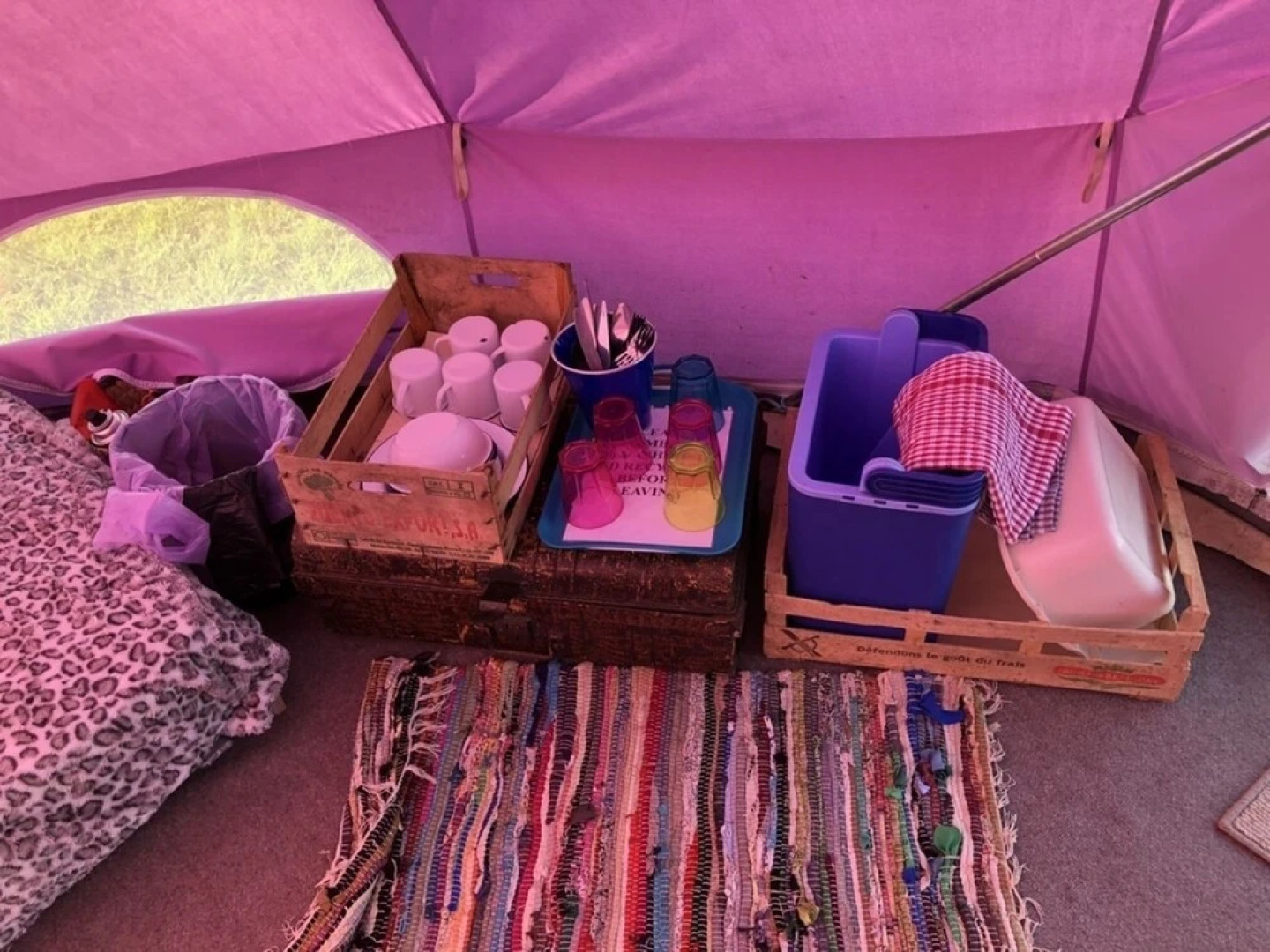 Fully Equipped Bell Tent 1 Campsite