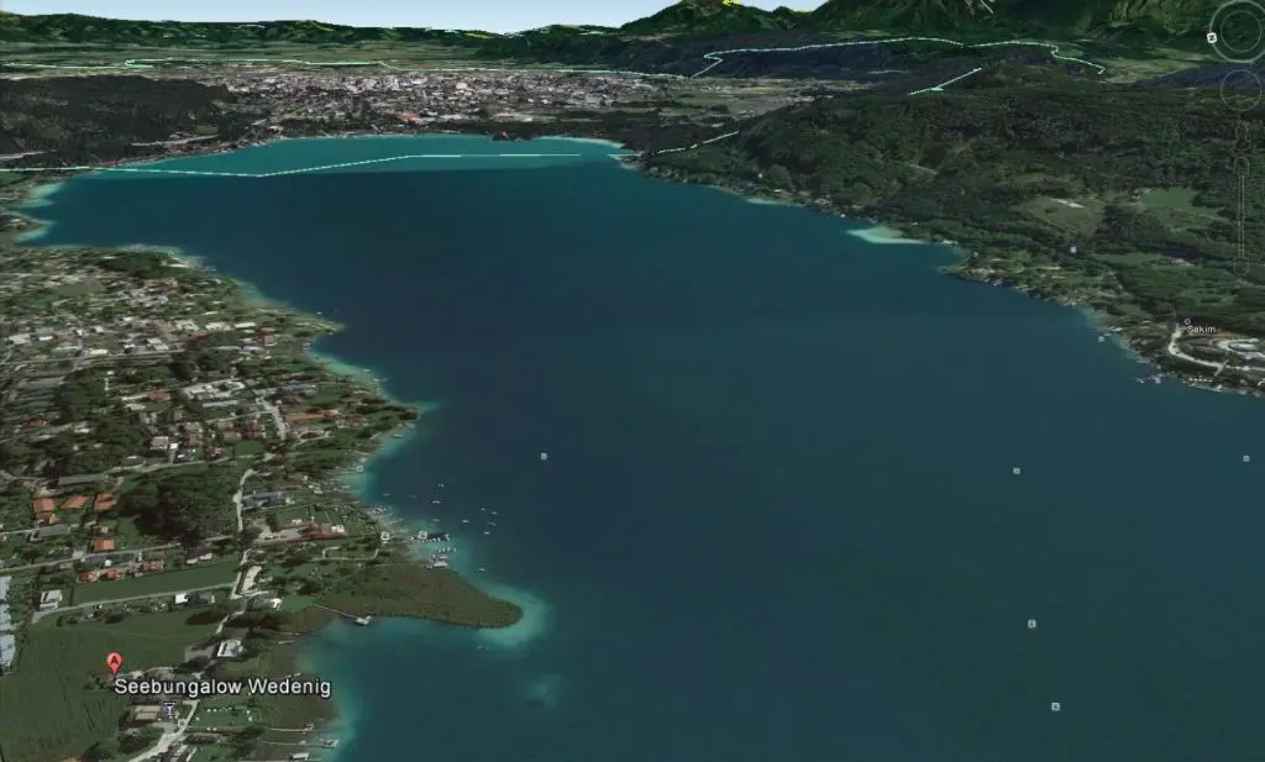 Seebungalows Wedenig direkt am See