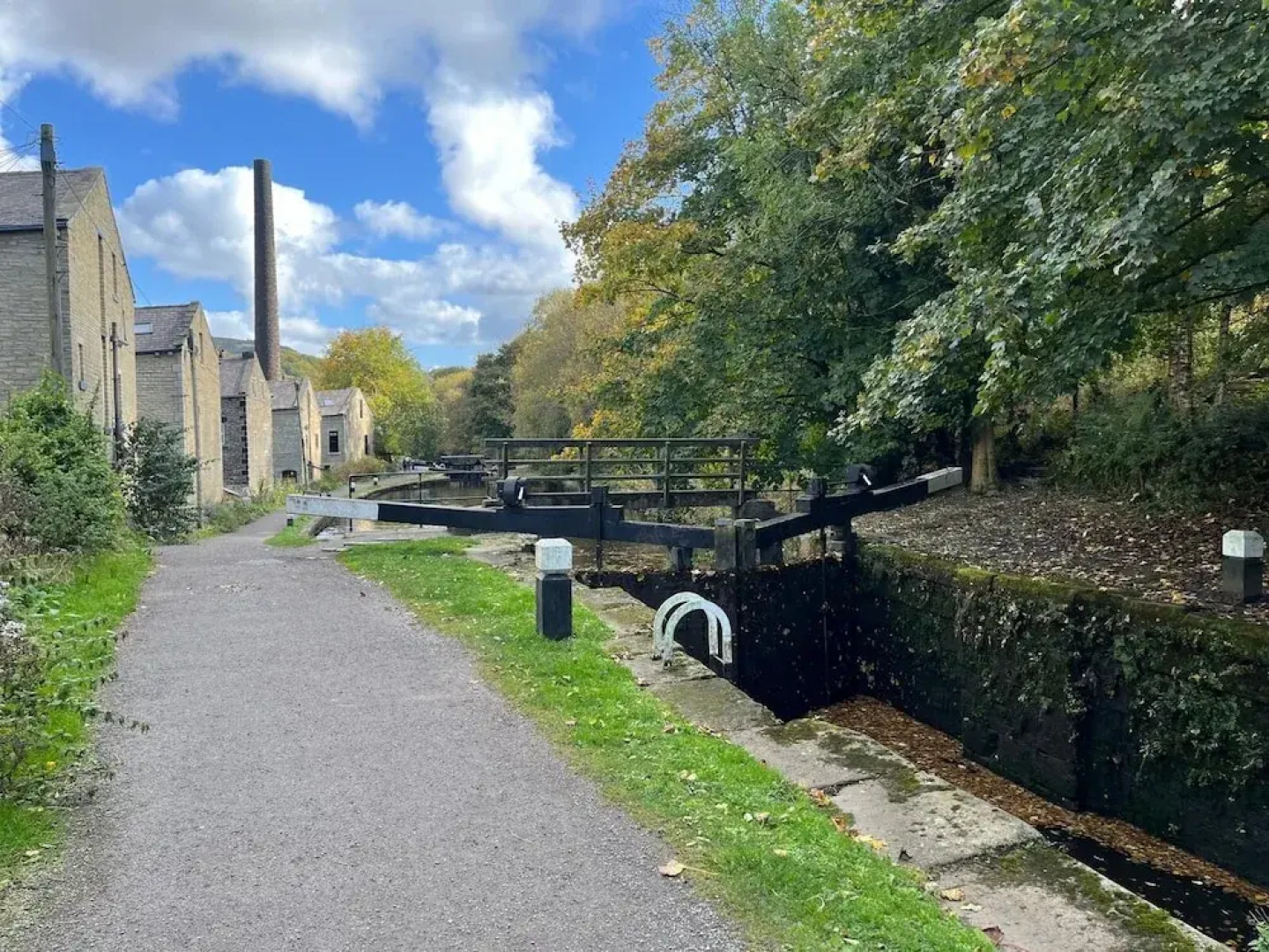 Woodland View by the Canal Hebden Bridge