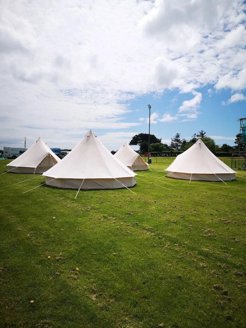 Nine Yards Bell Tents @ the TT Castletown