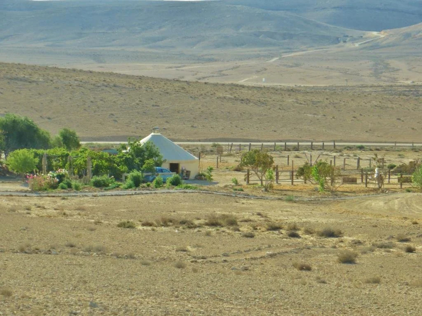 Succah in the Desert