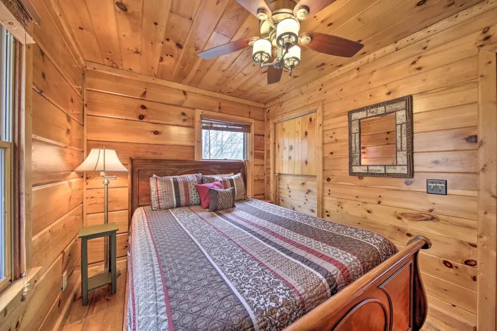 Ellijay Escape on Briar Creek w/ Hot Tub & Views!