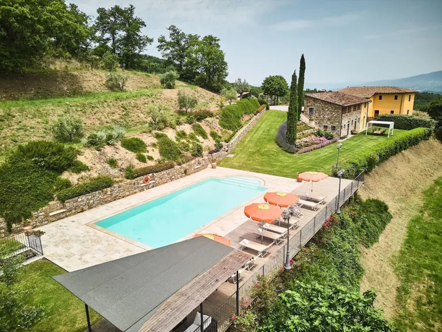 Farmhouse in Chianti With Pool and Garden