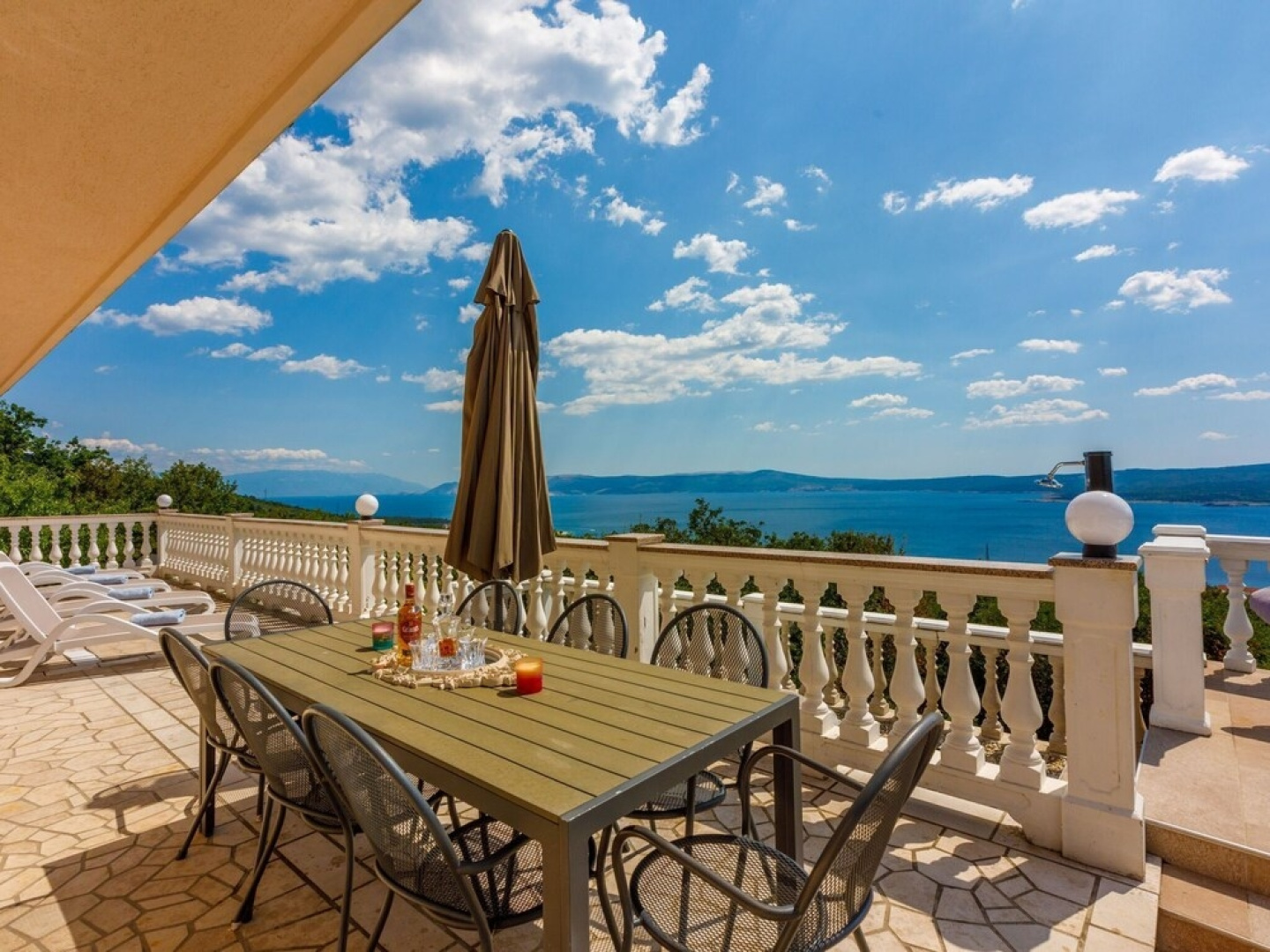 Quaint Holiday Home in Crikvenica With Sea View