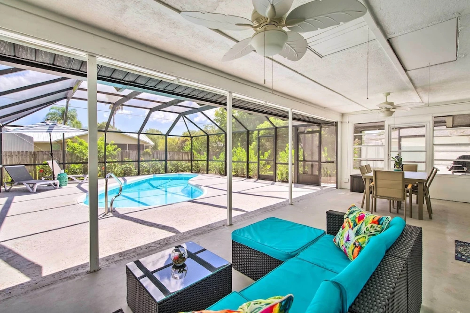 Bright Sebastian Home w/ Pool ~ 7 Mi to Beach!