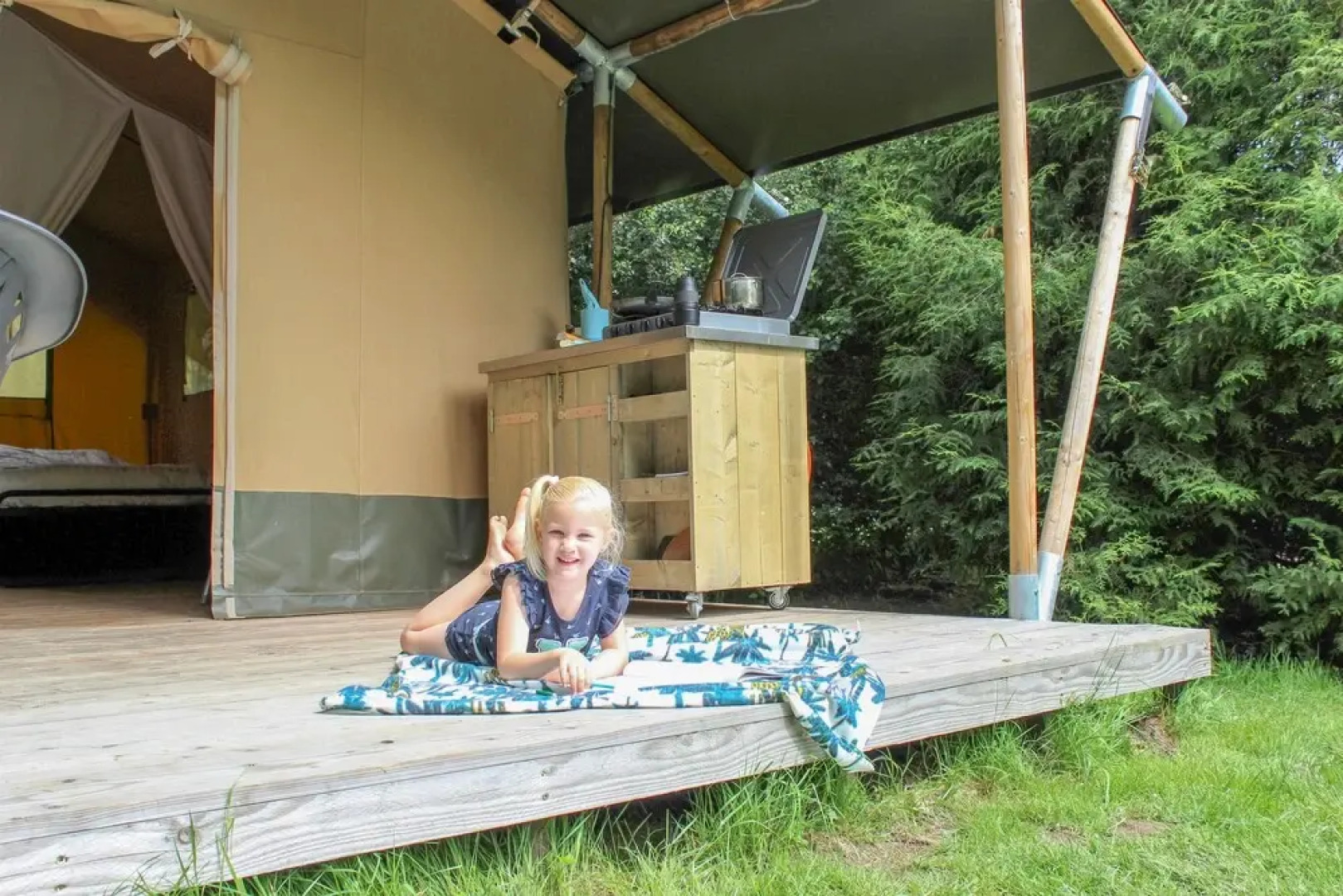 Safaritent at Camping Spineuse