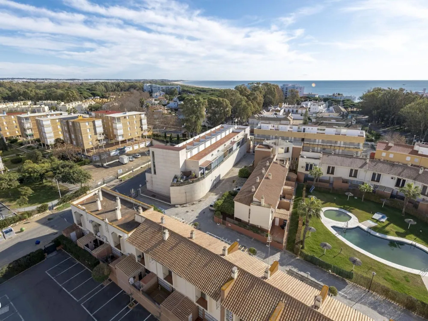 Simplistic Holiday Home in Huelva With Balcony