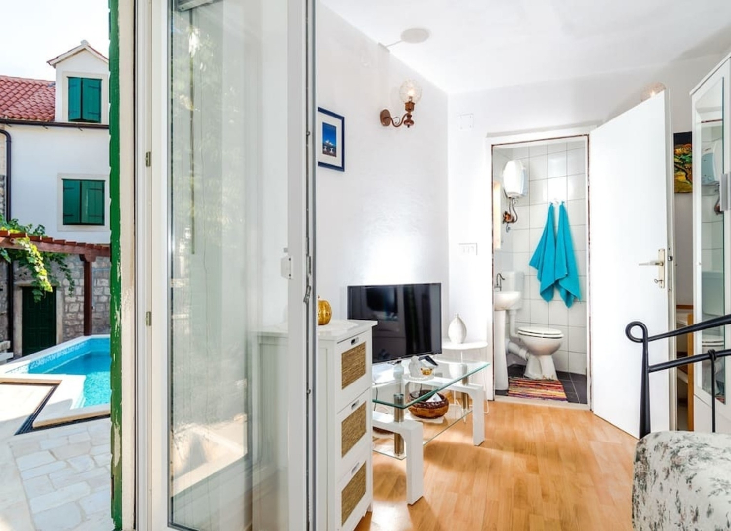 Holiday house Vjerocka - with pool : Donji Humac, Island Brac