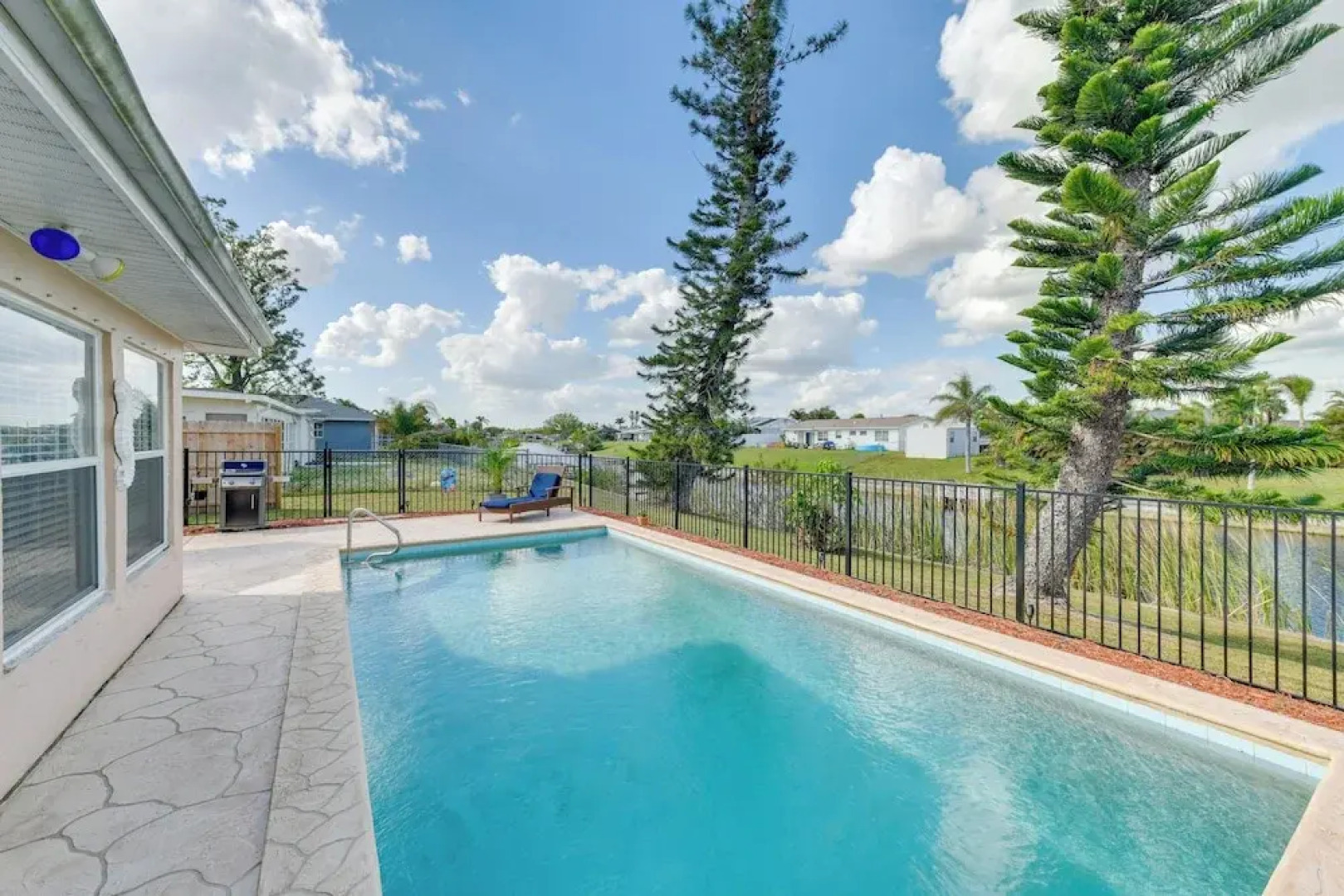 Canal-front Fishing & Pool: North Port Home