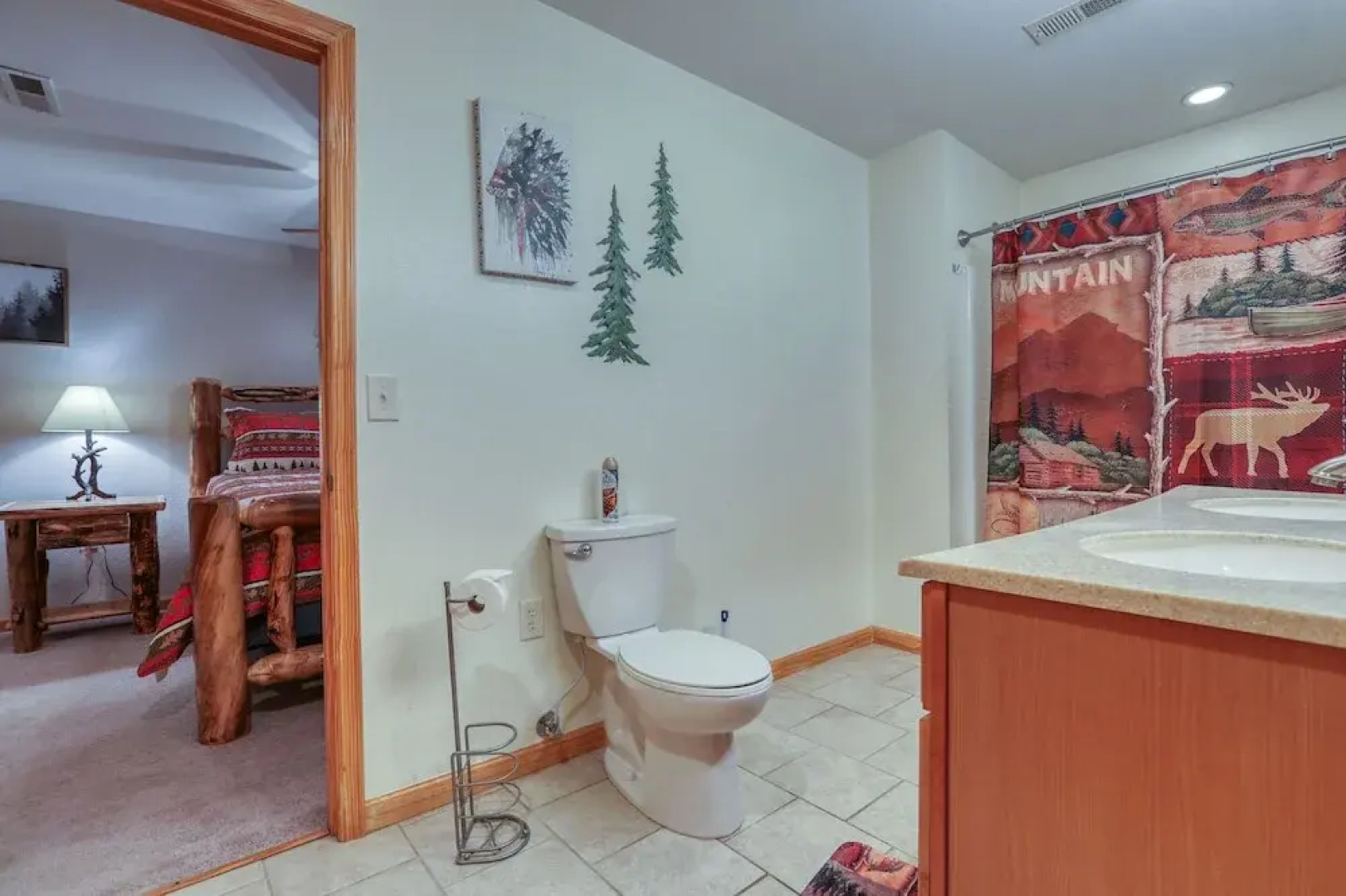 Smoky Mountain Getaway 3 Bedroom Cabin by RedAwning