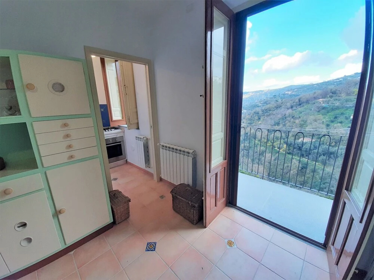 Simplistic Holiday Home in Ficarra With Balcony