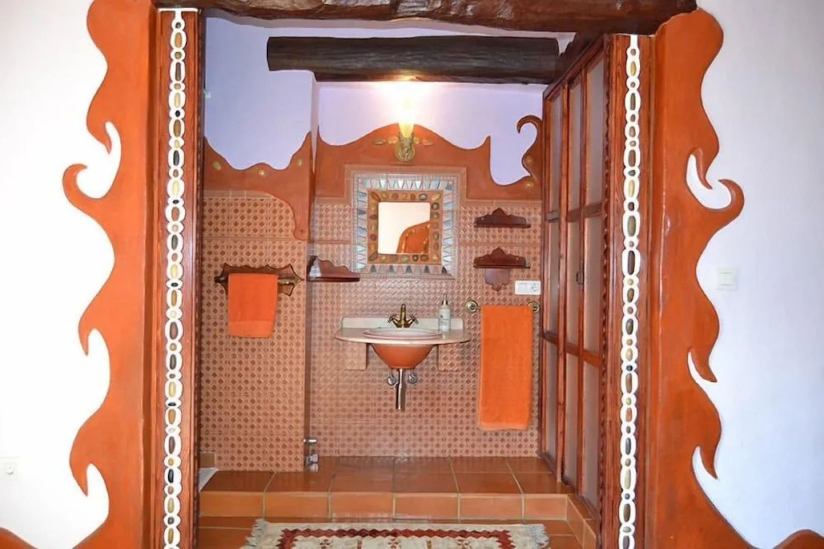 Masía La Posada del río Carbo