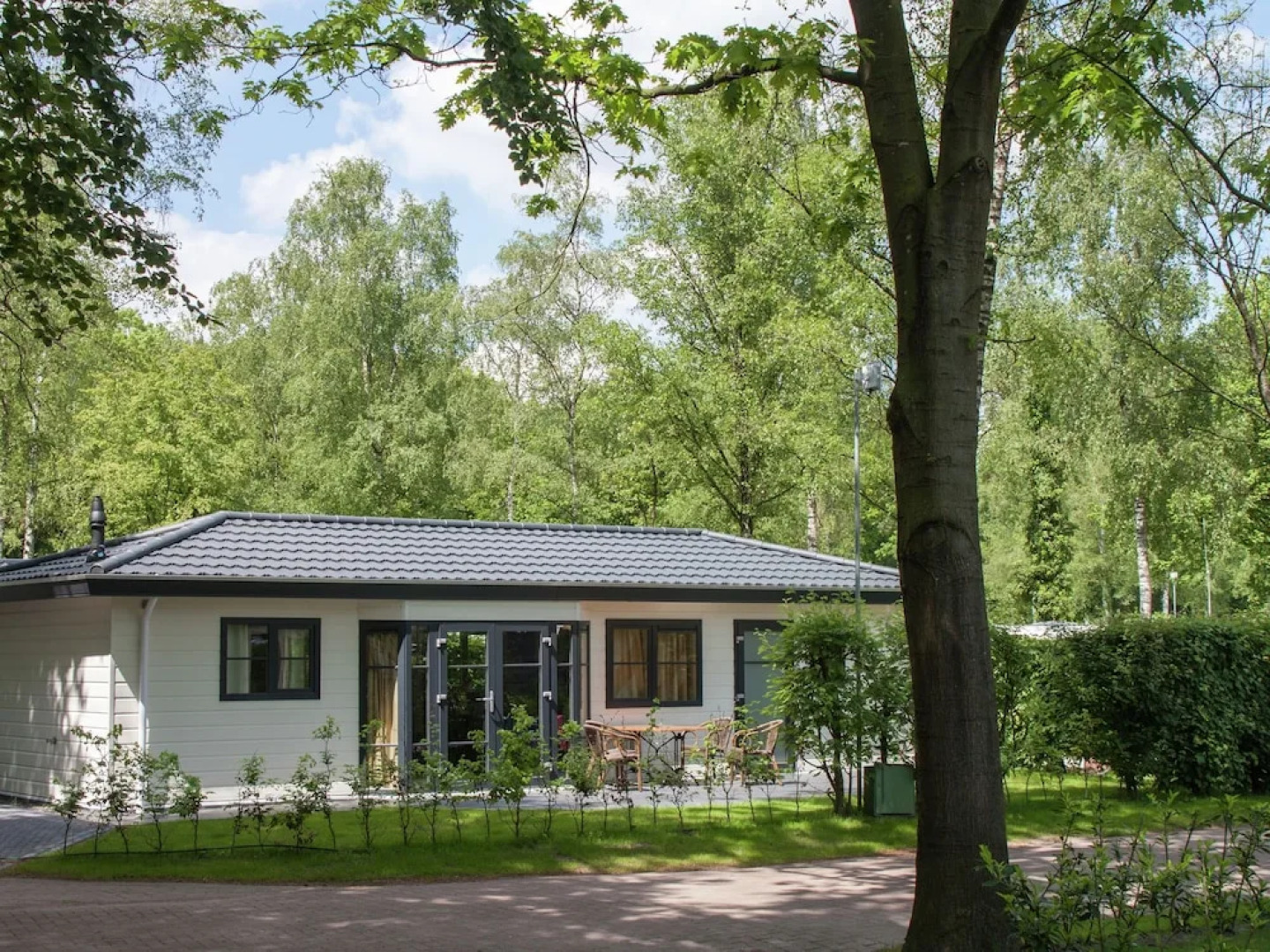Tidy Chalet With Dishwasher, Surrounded by Forest