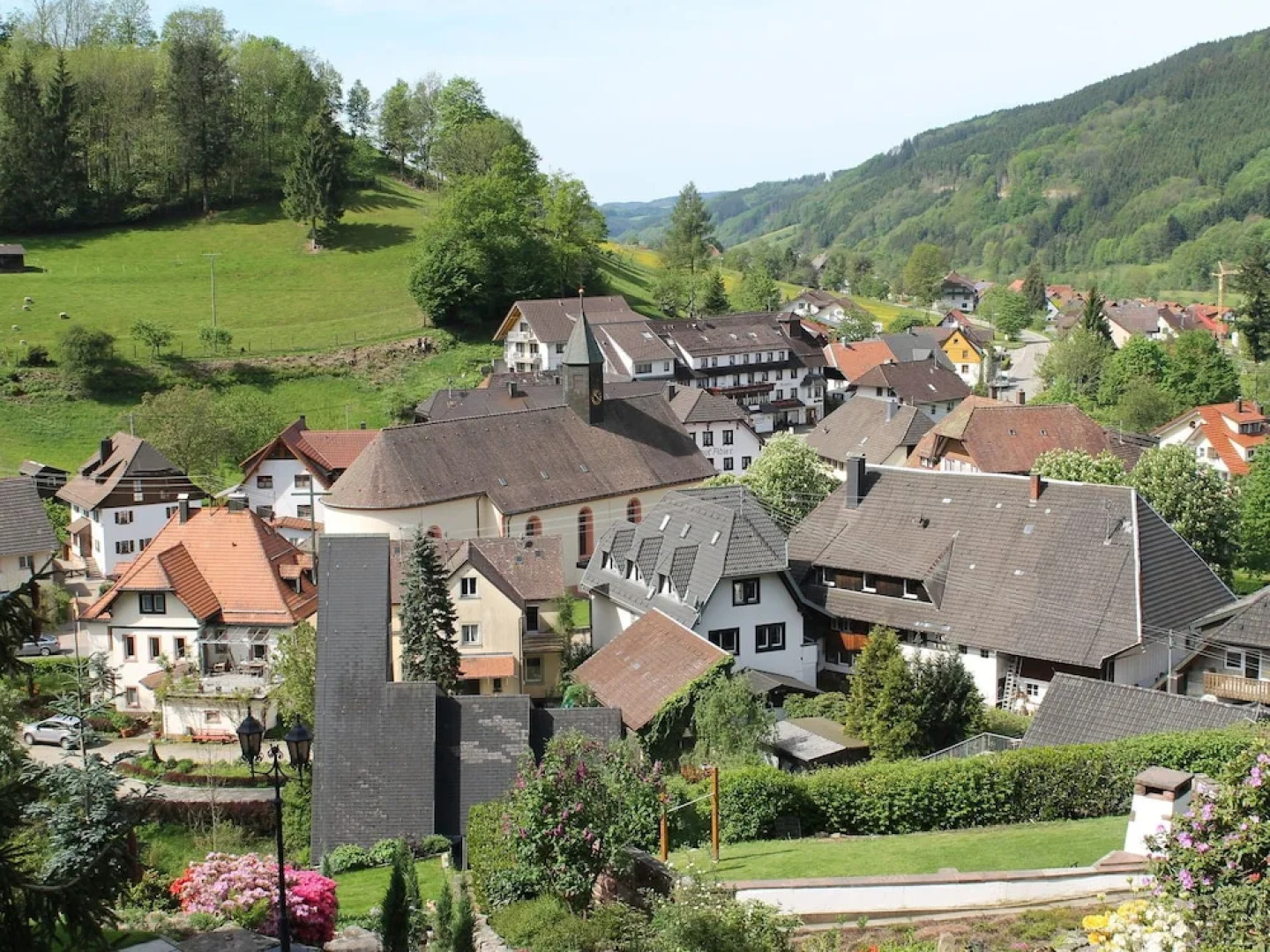 Tranquil Apartment in Elzach with Private Garden