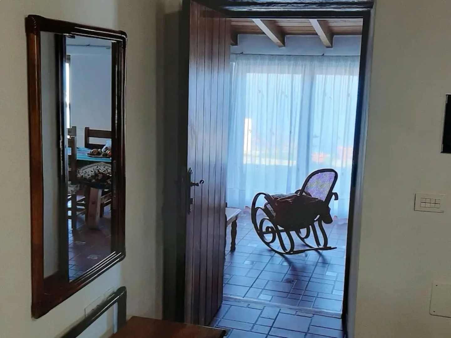 House With one Bedroom in San Juan del Reparo, With Wonderful sea View and Furnished Terrace - 7 km From the Beach