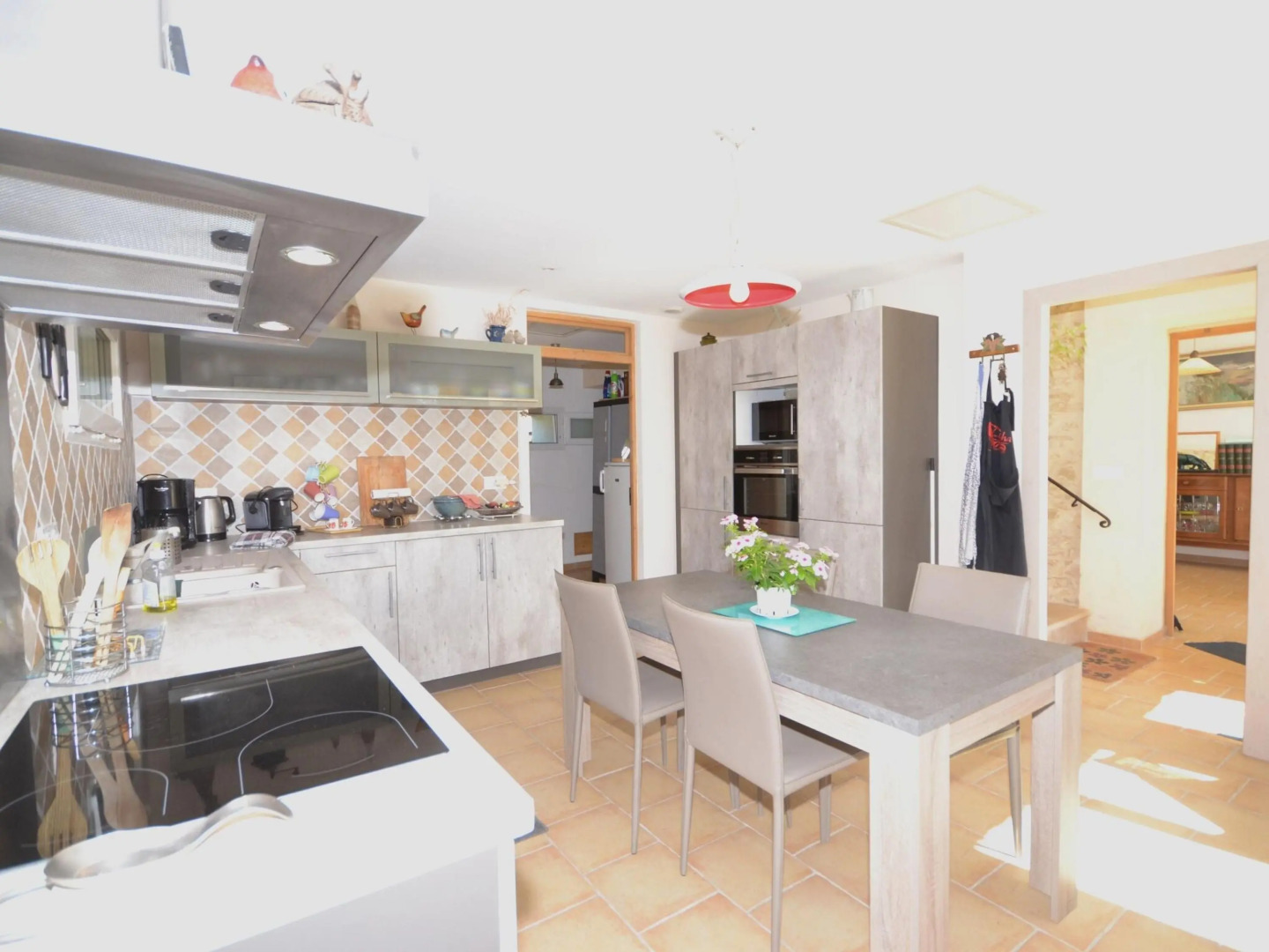 Beautiful holiday home with enclosed, private swimming pool near the village of Aubais.