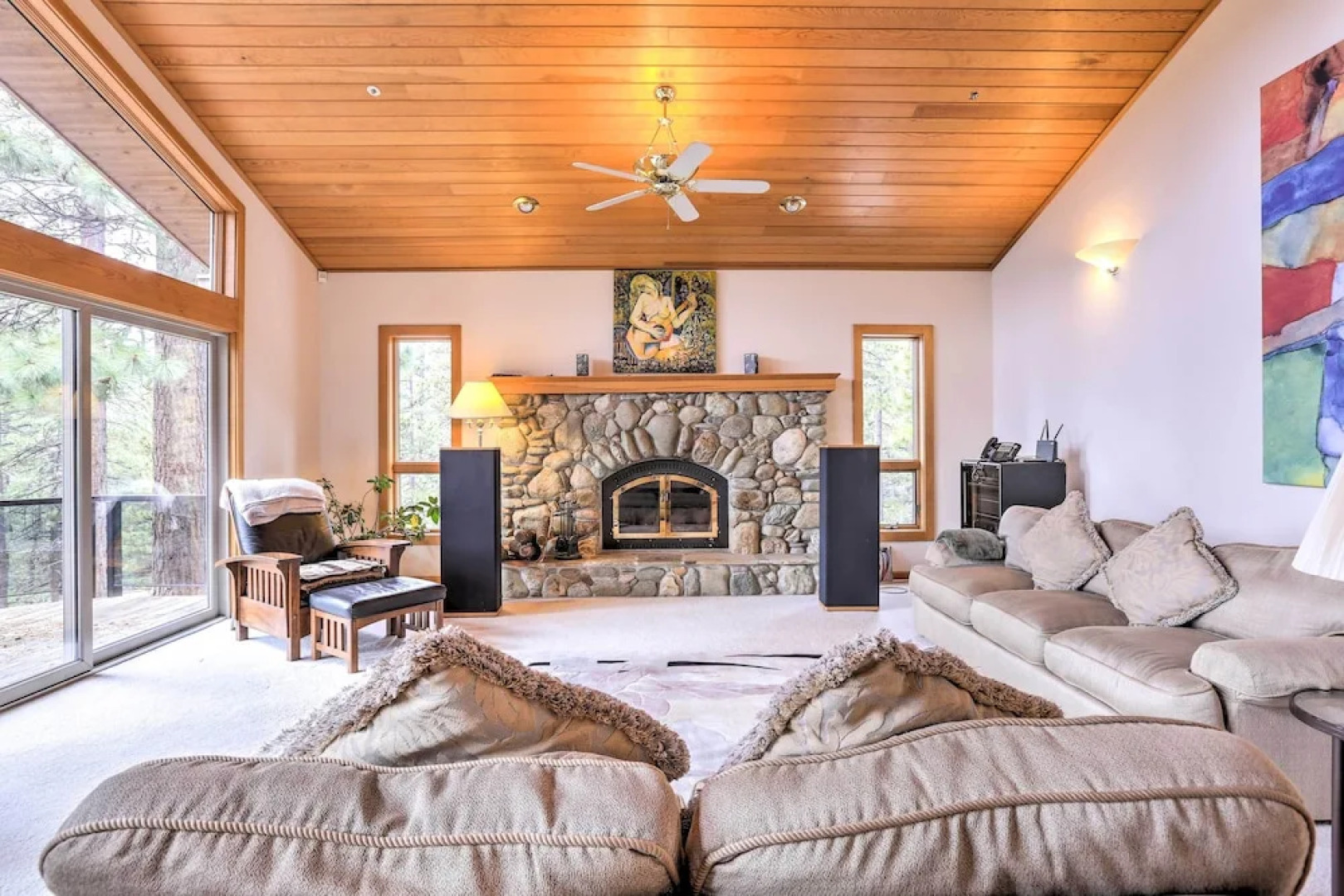 Mtn & Lake Views: Incline Village Ski Chalet