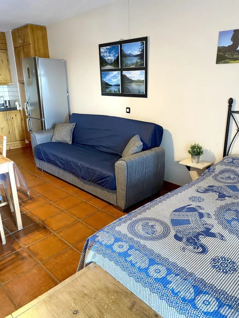 Apartment with One Bedroom in Tacoronte, with Wonderful Sea View, Pool Access, Balcony