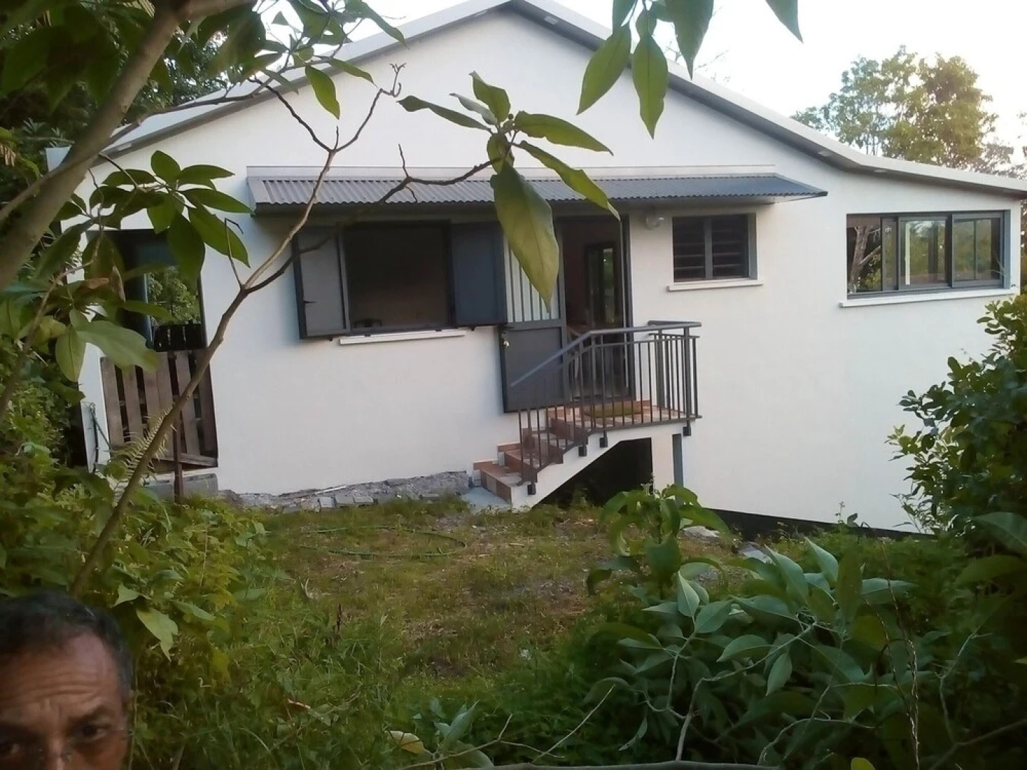 House with 2 Bedrooms in Sainte Rose, with Wonderful Sea View, Furnished Garden And Wifi - 2 Km From the Beach