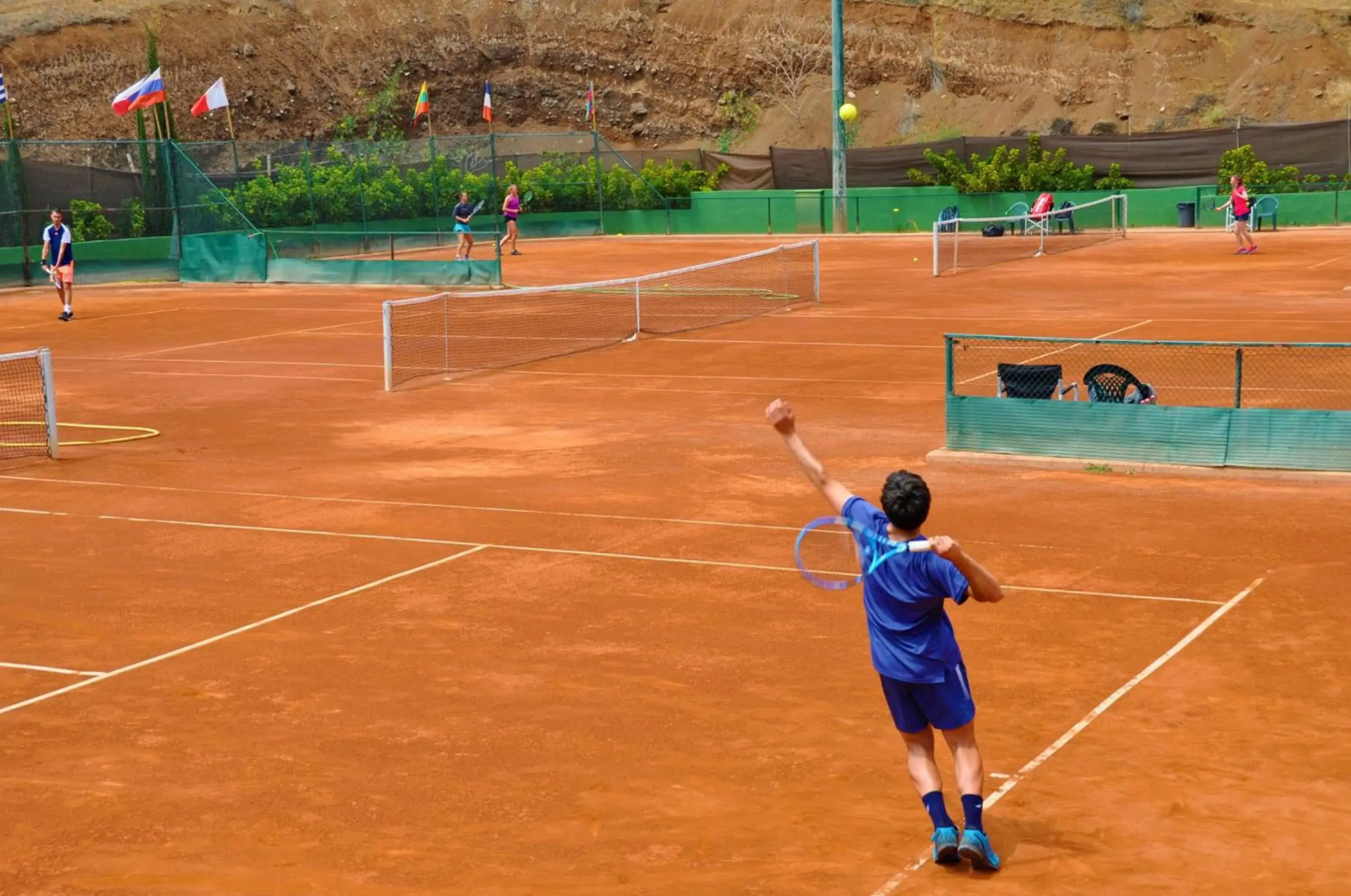 Pedro's house with fantastic views