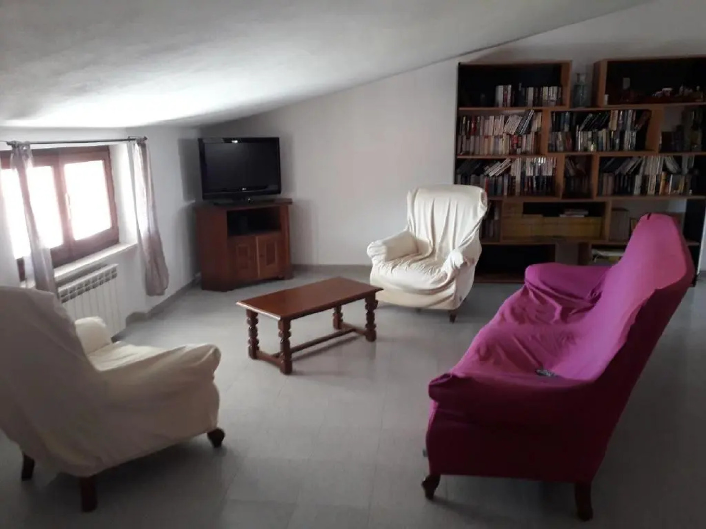 Spacious attic apartment