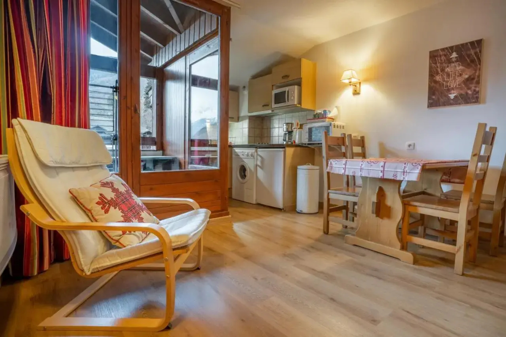 Grand studio tout confort pour 4 personnes