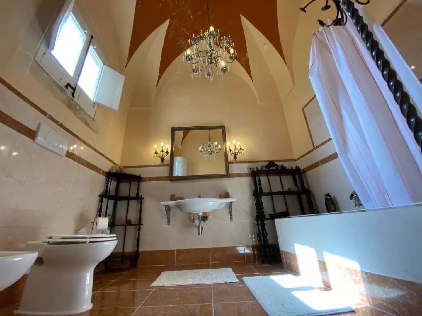 Palazzo de Carlo e il parco dei 7 pozzi